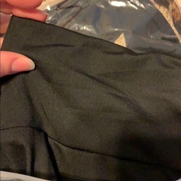 Wila Black Leopard Color Block Mesh Full Length Leggings Small - Picture 4 of 8